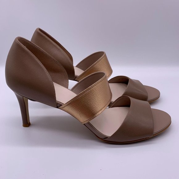 Cole Haan Tan Leather Sandals - Picture 4 of 8